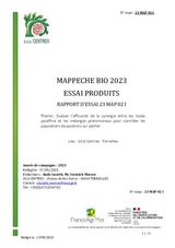 MAPPECHE BIO CR ESSAI PUCERON ALTERNATIFS PRINTEMPS 2023