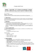 Rapport variété salades d'abri décembre 2022